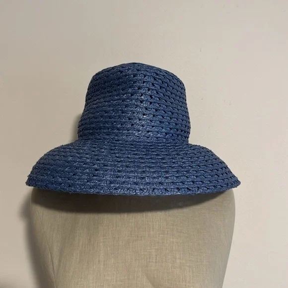 ERIC JAVITS Mita Denim Blue Squishee Hat - Picture 2 of 6